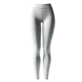 AI generated Isolated pair of leggings clothing item on a transparent background, PNG File Format
