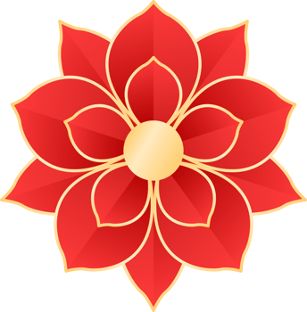 Chinese Lunar New Year Flower png