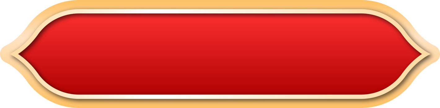 New Year Red Text Box Frame png