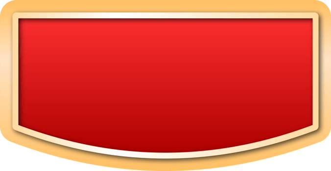 New Year Red Text Box Frame png
