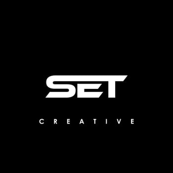 SET Letter Initial Logo Design Template Vector Illustration