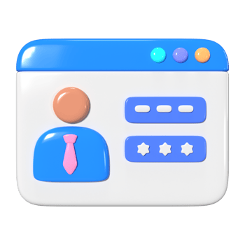 Account 3D Illustration Icon png