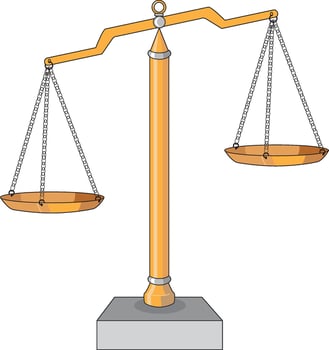 Measuring scale vector illustration