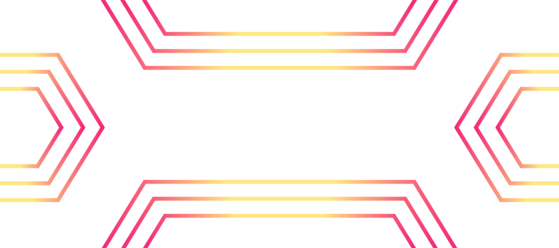 techno lines geometric orange gradient banner design background transparent png