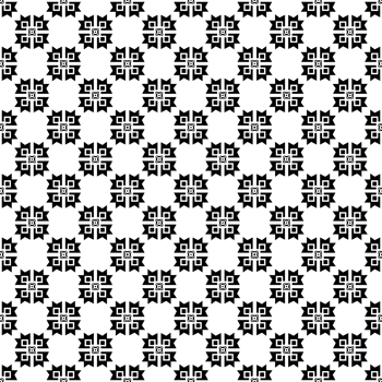 Black seamless abstract pattern. Overlay for background and backdrop. Ornamental design. PNG graphic illustration with transparent background.