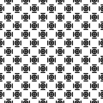 Black seamless abstract pattern. Overlay for background and backdrop. Ornamental design. PNG graphic illustration with transparent background.