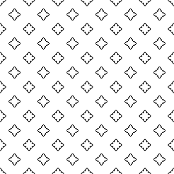 Black seamless abstract pattern. Overlay for background and backdrop. Ornamental design. PNG graphic illustration with transparent background.