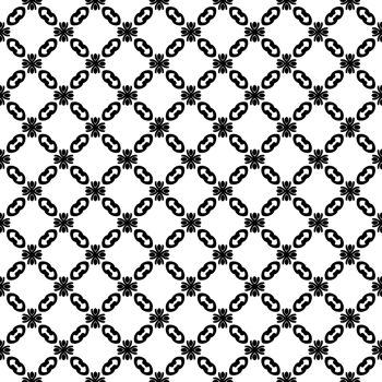 Black seamless abstract pattern. Overlay for background and backdrop. Ornamental design. PNG graphic illustration with transparent background.