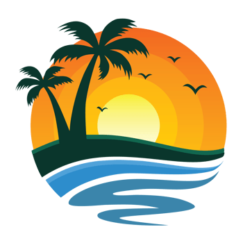 sunset beach sumer tropical holiday png
