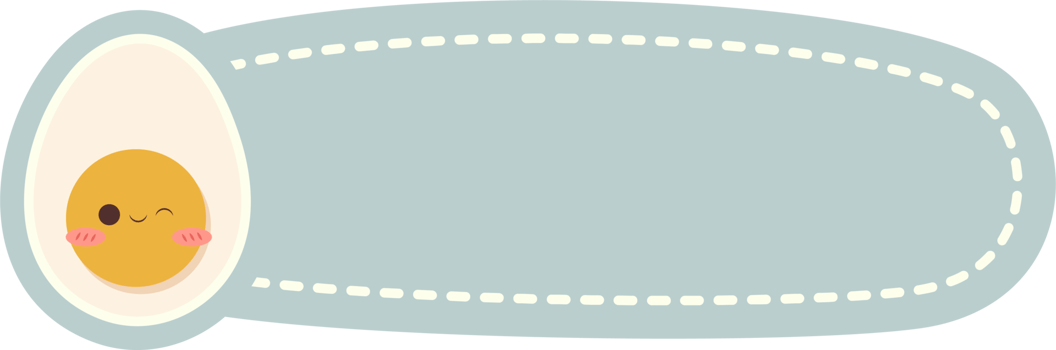 Hand drawn cute notebook label collection png