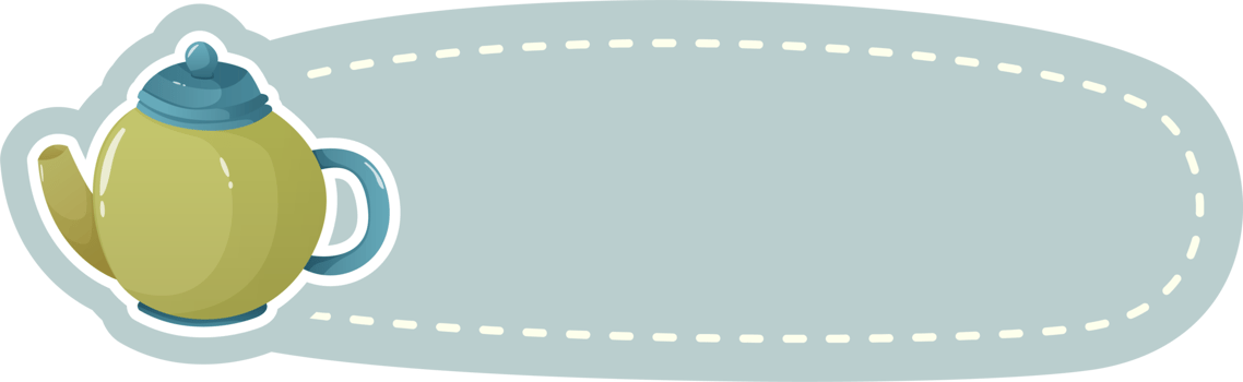 Hand drawn cute notebook label collection png