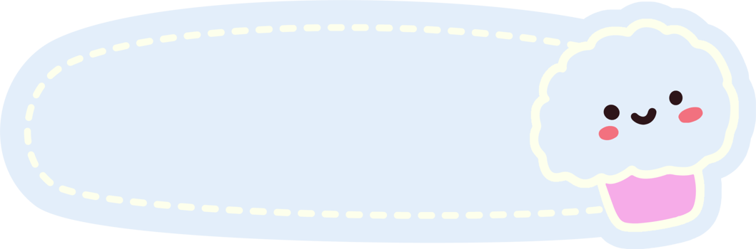 Hand drawn cute notebook label collection png