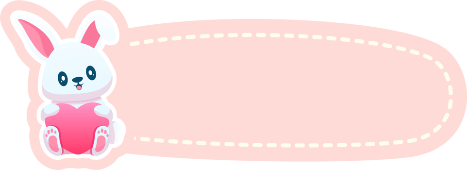 Hand drawn cute notebook label collection png