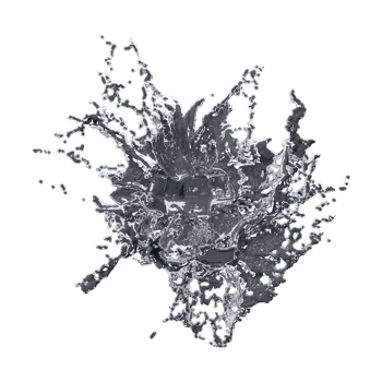 futuristic chrome liquid Abstract metallic shape 3d render png