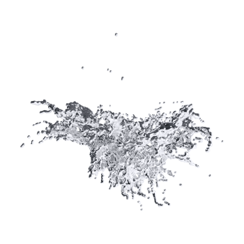 futuristic chrome liquid Abstract metallic shape 3d render png