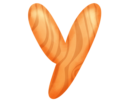 Wood Alphabet Letter Y png