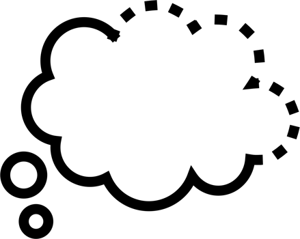 Black and white speech bubble balloon icon sticker memo keyword planner text box banner, flat png transparent element design