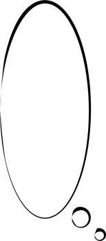Black and white speech bubble balloon, icon sticker memo keyword planner text box banner, flat png transparent element design