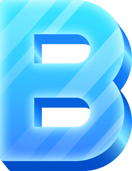 Ice Alphabet Letter B png