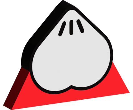 The Chinese 3d icon for celebration or new year concept png