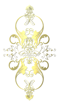 GOLDEN LUXURY ORNAMENTAL  ELEMENT png