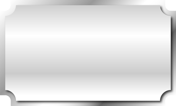 Silver Metal Frame png