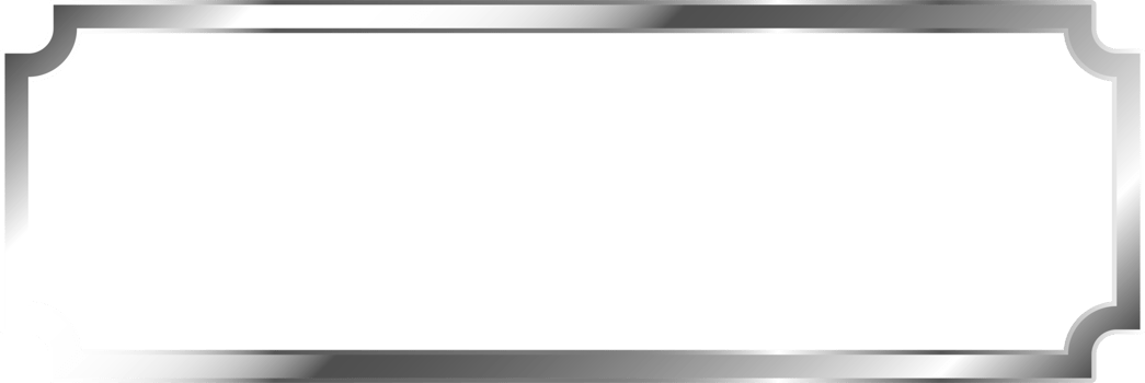Silver Metal Border Frame png