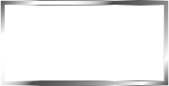 Silver Metal Border Frame png