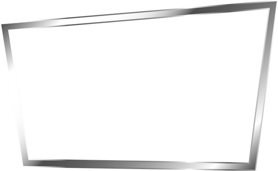 Silver Metal Border Frame png