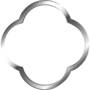 Silver Metal Border Frame png