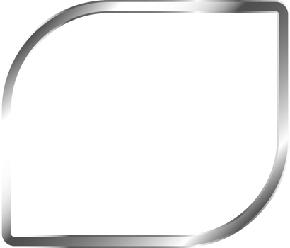 Silver Metal Border Frame png