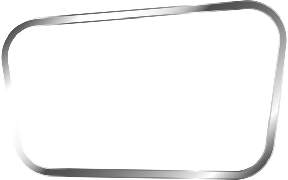 Silver Metal Border Frame png