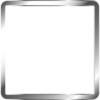 Silver Metal Border Frame png