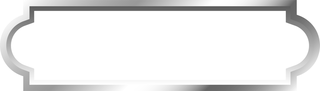 Silver Metal Border Frame png