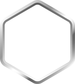 Silver Metal Border Frame png