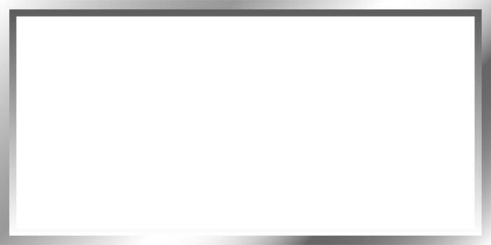 Silver Metal Border Frame png