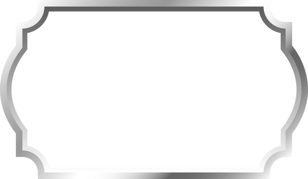 Silver Metal Border Frame png