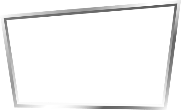 Silver Metal Border Frame png