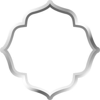 Silver Metal Border Frame png