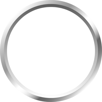 Silver Metal Border Frame png