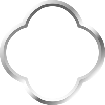 Silver Metal Border Frame png