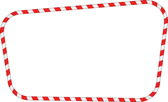 Christmas Candy Border Frame png