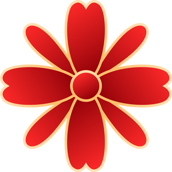 New Year Flower png