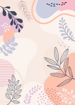 Design banner frame flower Spring background with beautiful. flower background for design. Colorful background with tropical plants. vector