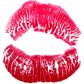 Different shapes of female sexy red lips. Sexy lips makeup, kiss mouth. Female mouth. Print of lips kiss background. png