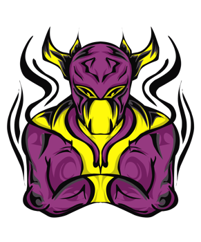 Illustration of a bull character. Perfect for cartoon elements, tattoos, logos, clothes, hats png