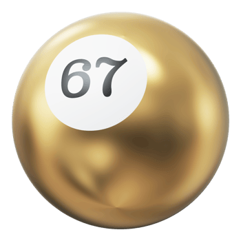 Ball 3D Icon Number 67 png