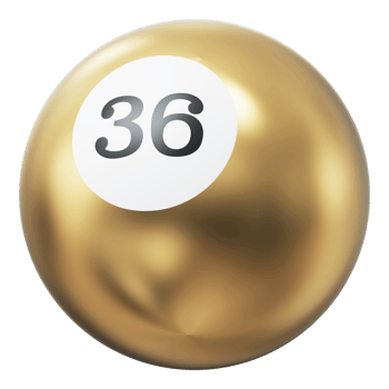 Ball 3D Icon Number 36 png
