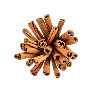 AI generated Floating Of Bunches Stick Of Brown Cinnamon Bark, Single, Isolated Transparent Background png