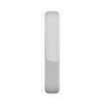 Silver letter I font 3d render png